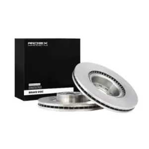 Image of RIDEX Brake disc Front Axle 82B0347 Brake rotor,Brake discs VW,AUDI,Phaeton (3D1, 3D2, 3D3, 3D4, 3D6, 3D7, 3D8, 3D9),A8 (4E2, 4E8),A8 (4D2, 4D8)