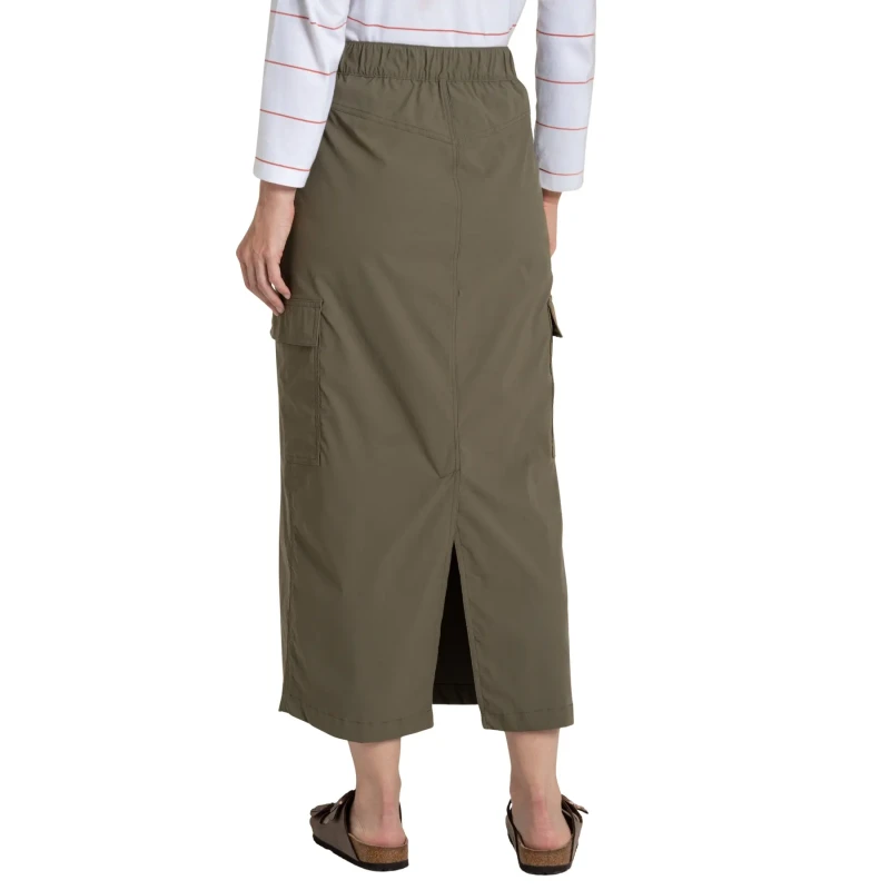 Image of Womens midi skirt Craghoppers NosiLife Pro Beige Female 34
