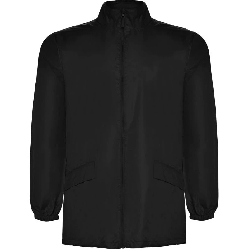 Image of ROLY ROLY Men Escocia Lightweight Waterproof Jacket in Black Size: Small Black S Male 5063470466788