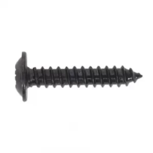 Image of Self Tapping Screw 3.5 X 19MM Flanged Head Black Pozi BS 4174 Pack of 100