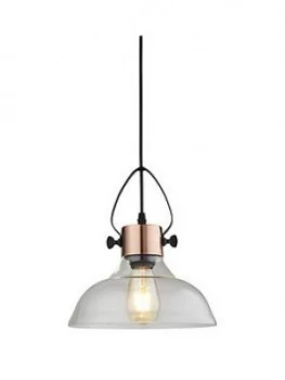 Image of Lorne Glass Copper Pendant