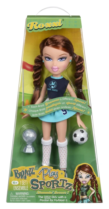 Image of Bratz Play Sportz Roxxi (Fußball) - Modepuppe mit Accessoires