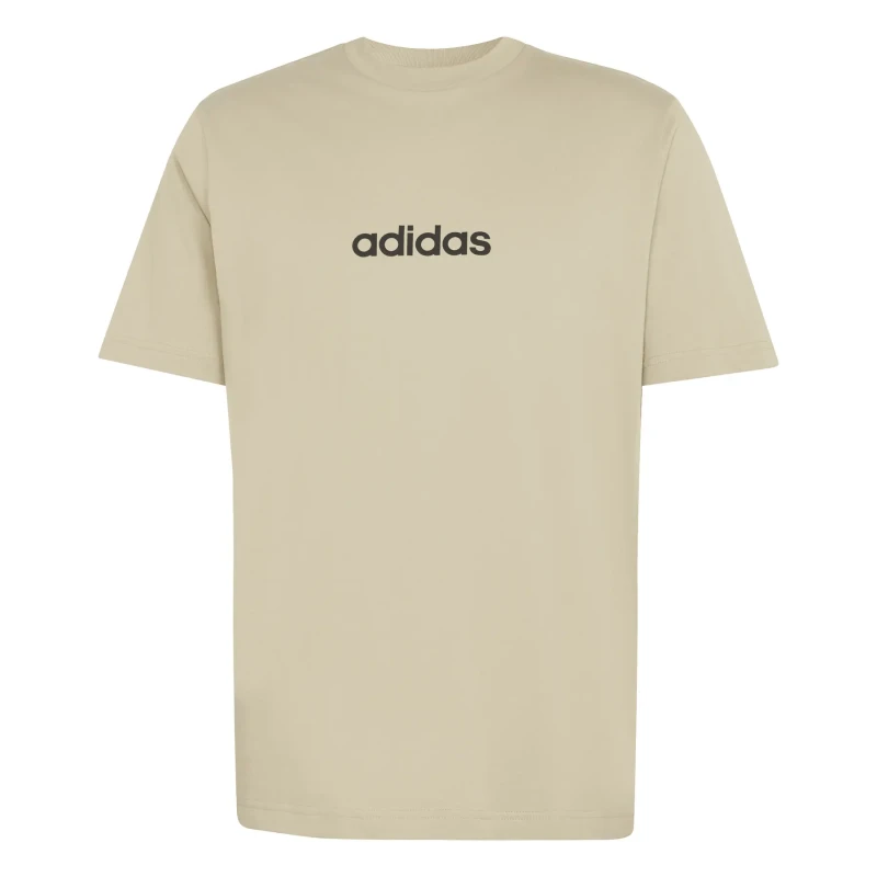 Image of Adidas Jersey T-Shirt adidas Essentials Linear Marron Male L