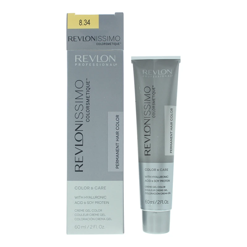 Image of Revlon Revlonissimo Colorsmetique 60ml - 8.34 Light Coppery Gold Blonde