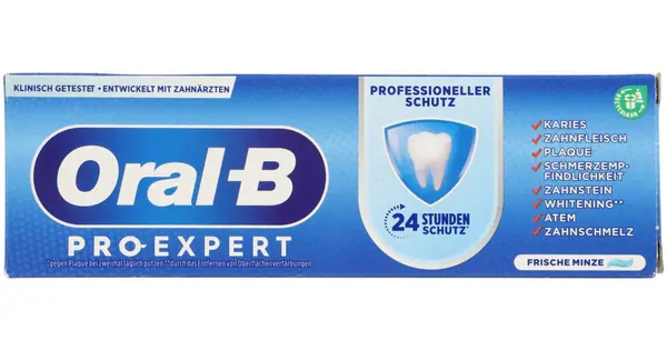 Image of Oral B Pro Expert Professional Protection Clean Mint Toothpaste 125ml
