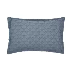 Image of Nalu Nicole Scherzinger Kona Oxford Pillowcase, Blue