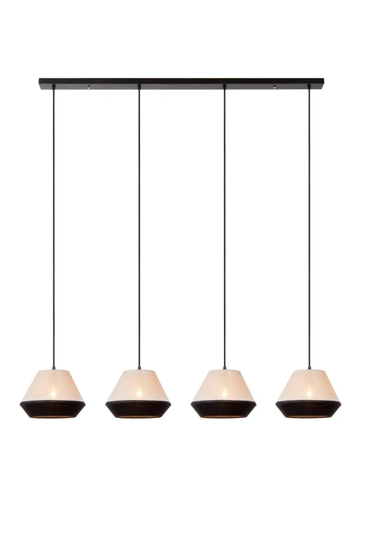 Image of Netlighting Kala Pendant light 4xE14 Taupe in Beige Beige Unisex