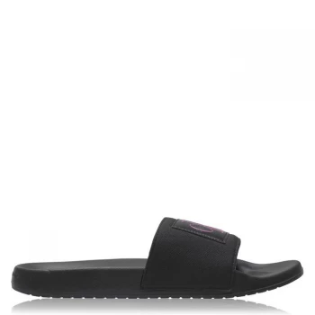 Image of Calvin Klein Jeans Slider - Black/Orchid