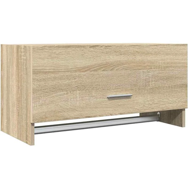 Image of VIDAXL Wardrobe Sonoma Oak 70x32.5x35cm Engineered Wood Vidaxl 8720286609453
