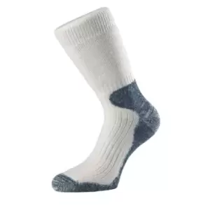 Image of 1000 Mile Unisex Adult Ultra Wool Heavyweight Cricket Socks (S) (Ecru)