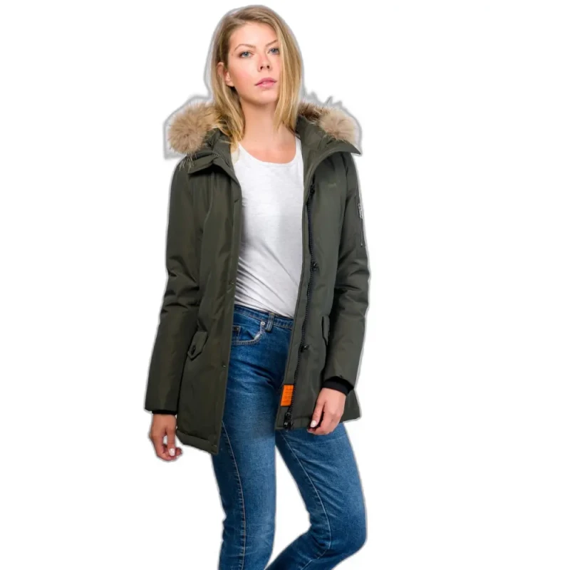 Image of Bombers Original Womens coat Bombers Snow Vert Female S