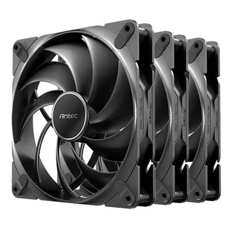 Image of Antec Antec TQ 120_3PK Computer case Fan 12cm Black 3 pc(s) 0-761345-40030-5