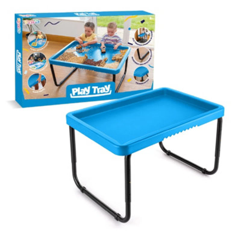 Image of Toyrific Play Tray Messy Table For Indoor And Outdoor Play - Blue One Colour WOZIA Unisex