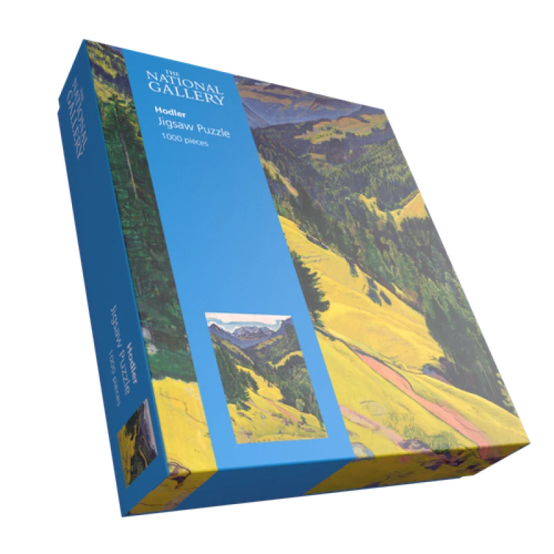 Image of National Gallery The Kien Valley with the Bluemlisalp Massif - National Gallery 1000 Piece Jigsaw Puzzle