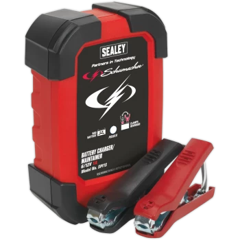 Image of Sealey SPI1S Intelligent Vehicle Battery Charger 6v or 12v