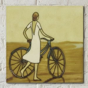 Image of Seaside Stroll Wall Tile By Dominguez