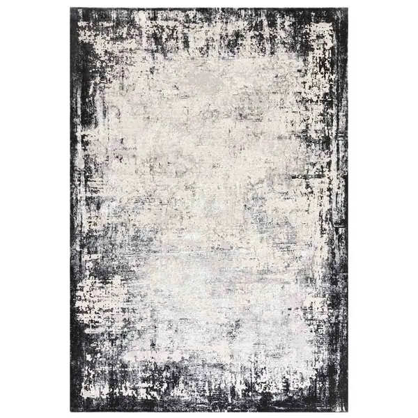 Image of Asiatic Kuza 120X170Cm Border Grey Rug