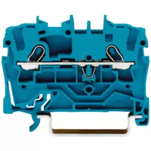 Image of Wago 2001-1204 Terminal Block, Din Rail, 2Pos, 16Awg