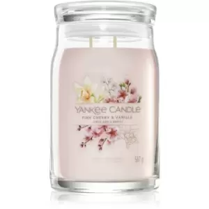 Image of Yankee Candle Pink Cherry & Vanilla Scented Candle 567g