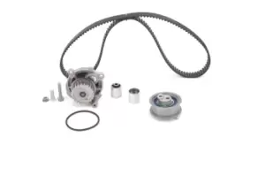 Image of Bosch Water Pump + Timing Belt Kit 1 987 946 407 VW,AUDI,SKODA,Golf V Schragheck (1K1),TOURAN (1T1, 1T2),Passat Variant (3C5),GOLF PLUS (5M1, 521)