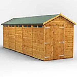 Image of Power Garden Shed 206PASSDD Golden Brown 20x6