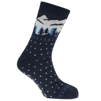 Image of Howick Sk 1PK Fairisle Scen Navy One Size - Navy