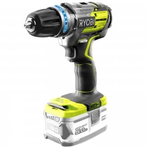 Image of Ryobi R18PDBL ONE+ 18v Cordless Brushless Combi Drill No Batteries No Charger No Case