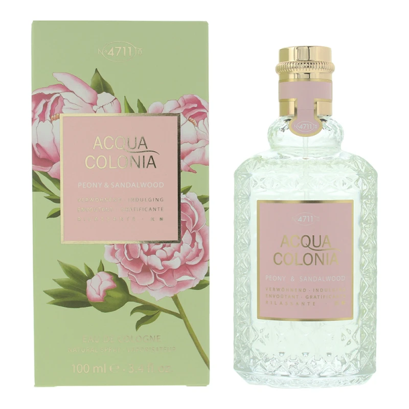 Image of 4711 Acqua Colonia Peony Sandalwood Eau De Cologne 100ml