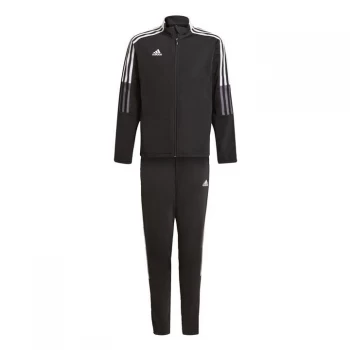 Image of adidas Tiro Tracksuit Kids - Black