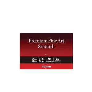 Image of Canon Premium Fine Art Smooth A2 Paper Pack of 25 1711C006