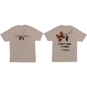 Image of Bring Me The Horizon - Flowers Unisex Medium T-Shirt - Neutral