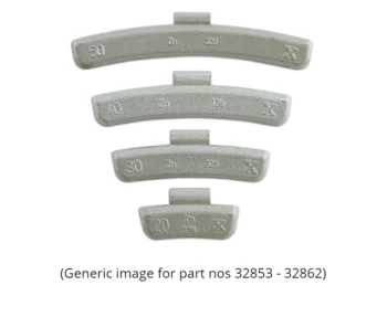 Image of Wheel Weights for Alloy Wheels 25gram Box of 100 Connect 32857