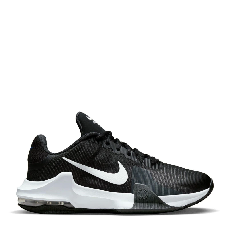 Image of Nike Air Max Impact 4 Mens Basketball Shoes - Black 6