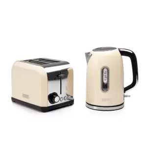 Image of Haden Chiswick Twin Kettle and Toaster Set 183484 in Cream