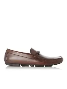 Image of Dune London Beacons Loafer - Dark Brown, Size 8, Men