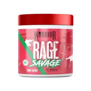 Image of Rage Savage - Sour Cherry 30 Servings 330g Pre-Workout Supplements Warrior