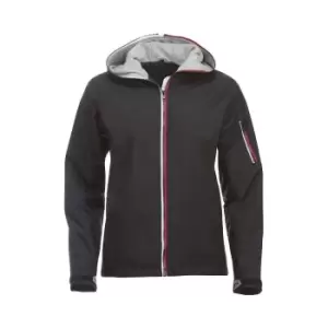 Image of Clique Womens/Ladies Seabrook Hooded Jacket (M) (Black)