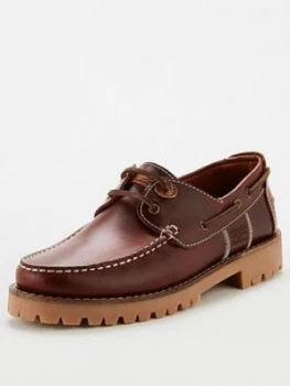 Image of Barbour Leather Stern Boat Shoe