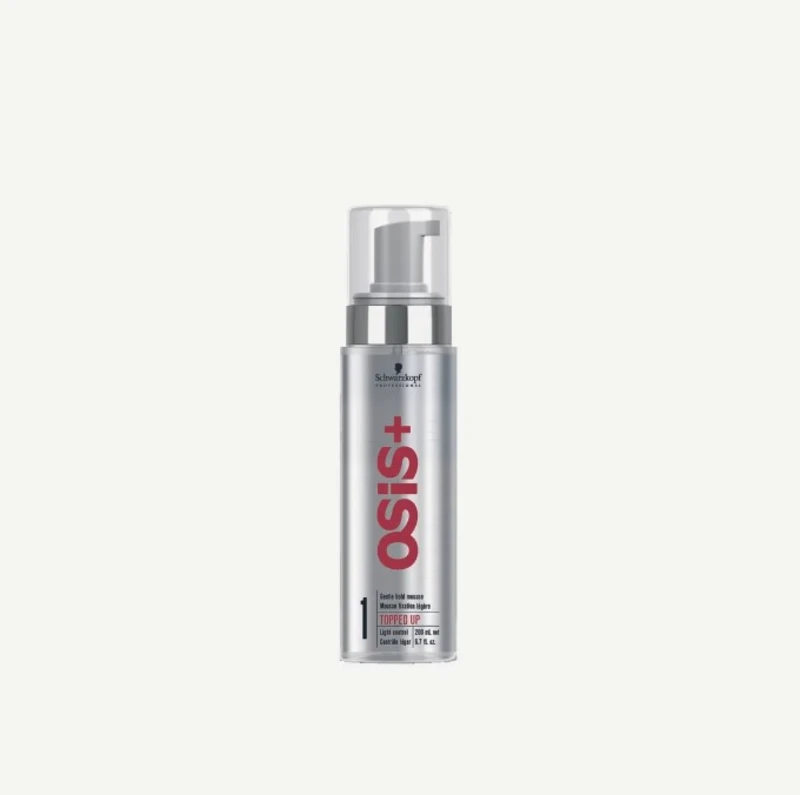 Image of Schwarzkopf Professional Osis+ Topped Up - Gentle Hold Mousse 200ml