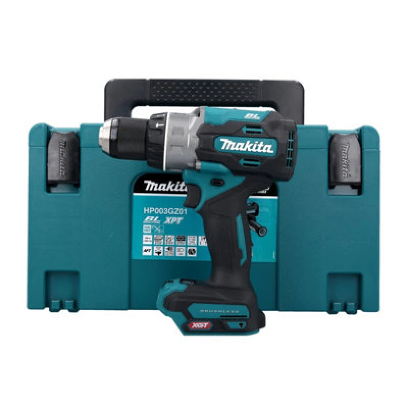 Image of Makita Hp003Gz01 40V Max Xgt Cordless Brushless 180Nm 3-Speed Combi Drill With Makpac Case