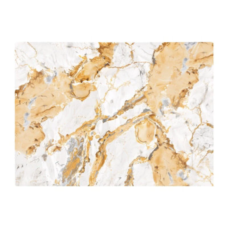 Image of Warren Reed Designer White And Gold Quartz Effect Chopping Board