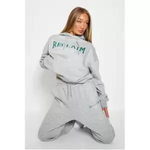 Image of I Saw It First Reclaim Sustainable Staples Oversized Hoodie - Grey