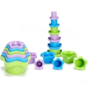 Image of Green Toys Stacking Cups