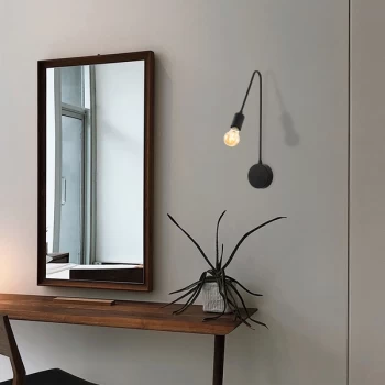 Image of Kunduz - 3265 Black Wall Lamp