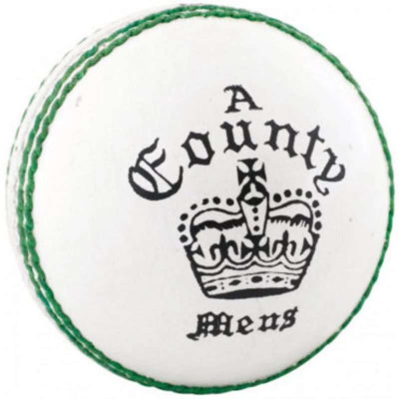 Image of Readers County Crown Leather Cricket Ball White