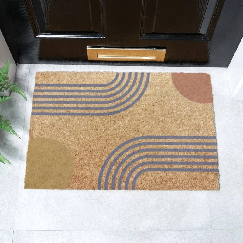 Image of Artsy Doormats Colour Abstract Doormat (60 X 40Cm)