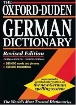Image of The Oxford-Duden German Dictionary by Werner Scholze-Stubenrecht and J. B Sykes Hardback