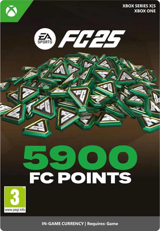 Image of Microsoft EA SPORTS FC 25 5900 Points - Xbox