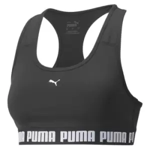 Image of Puma Strong Medium Impact Sports Bra Womens - Black