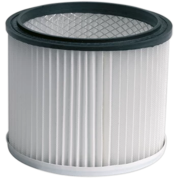 Image of Sealey Cartridge Filter for PC310, PC200 and PC300 Vacuum Cleaners